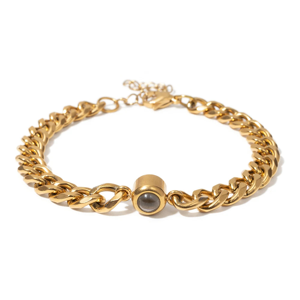 Zikrayati Gems Men's Chain Bracelet