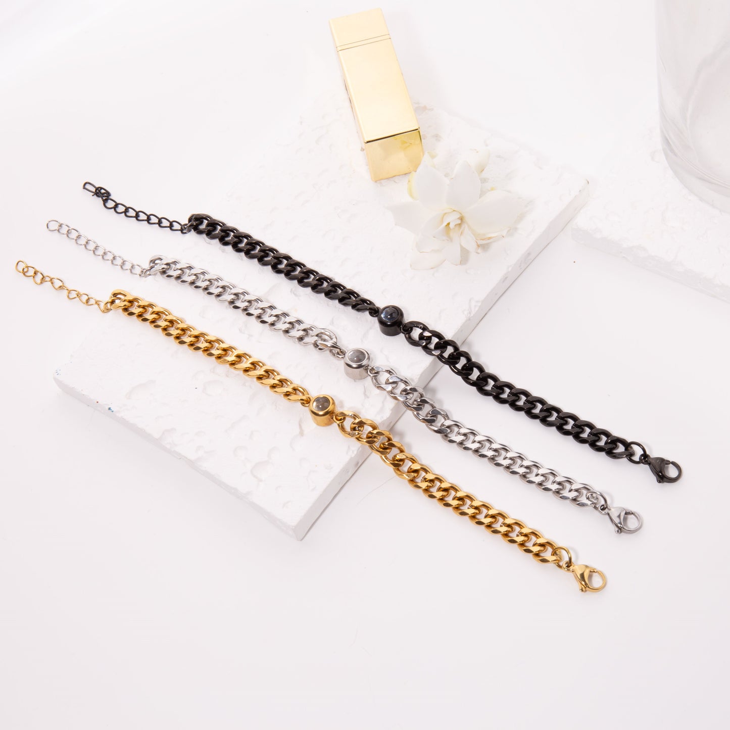 Zikrayati Gems Men's Chain Bracelet