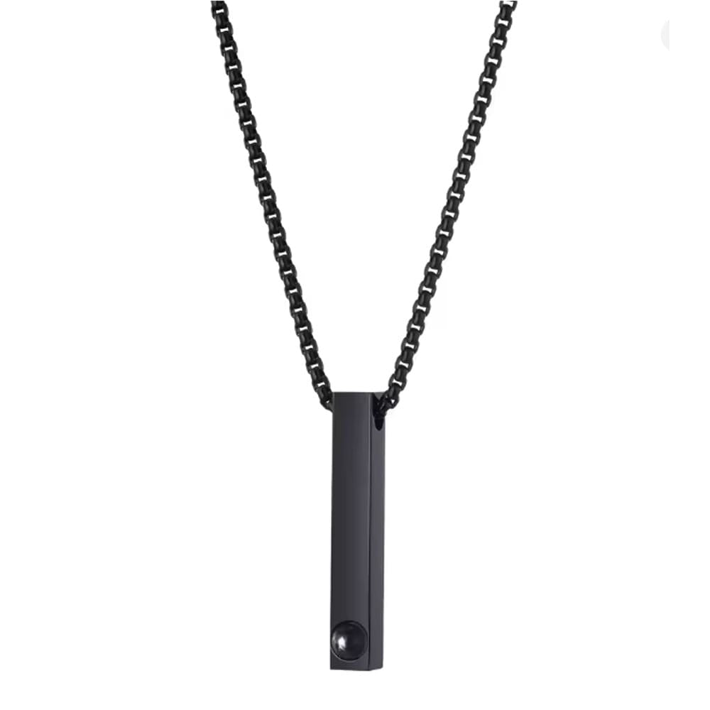 Zikrayati Gems Men's Photo Necklace