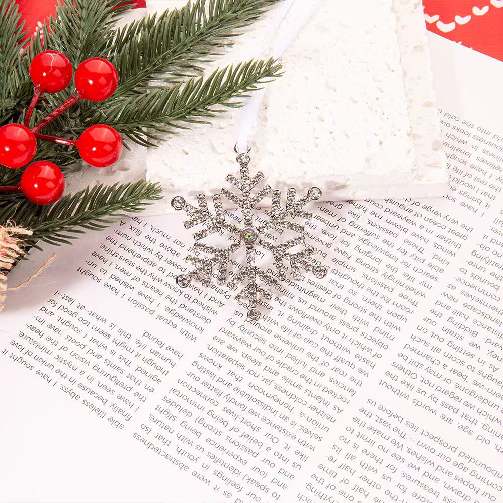 Snowflake Photo Ornament