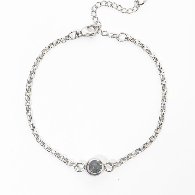 Chain Photo Bracelet — Your Photo, Hidden Inside