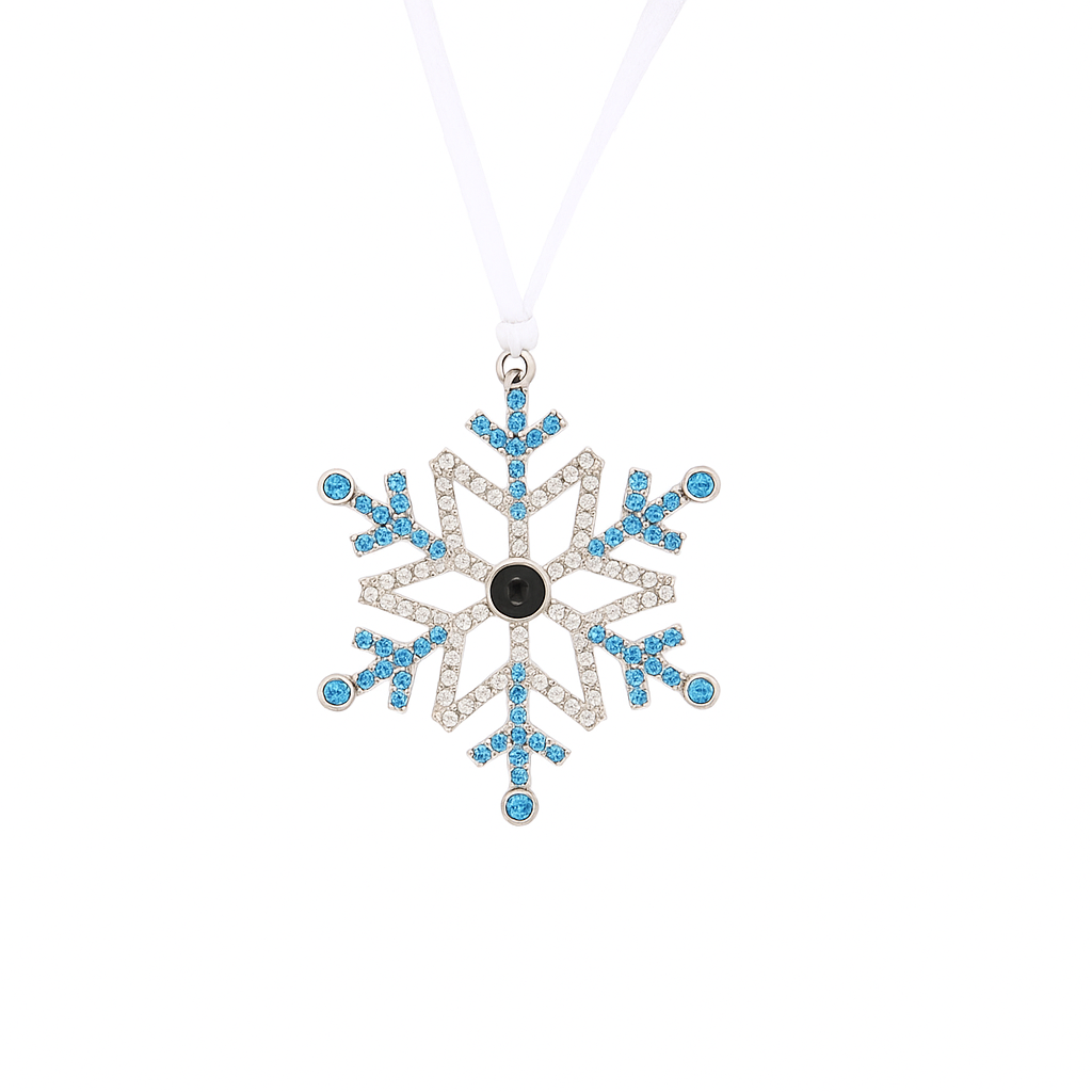 Snowflake Photo Ornament