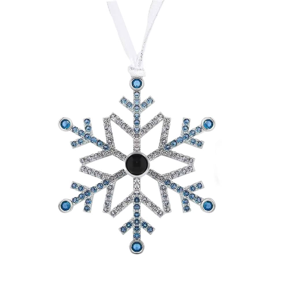 Snowflake Photo Ornament